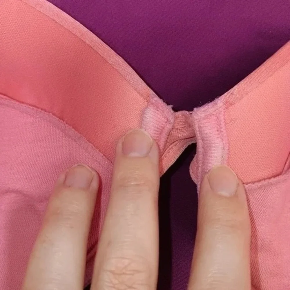 LOT OF 3 Bras Maidenform Vanity Fair‎ Frederick's of Hollywood 36C Pink Black